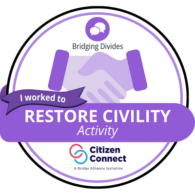 Restore Civility Badge